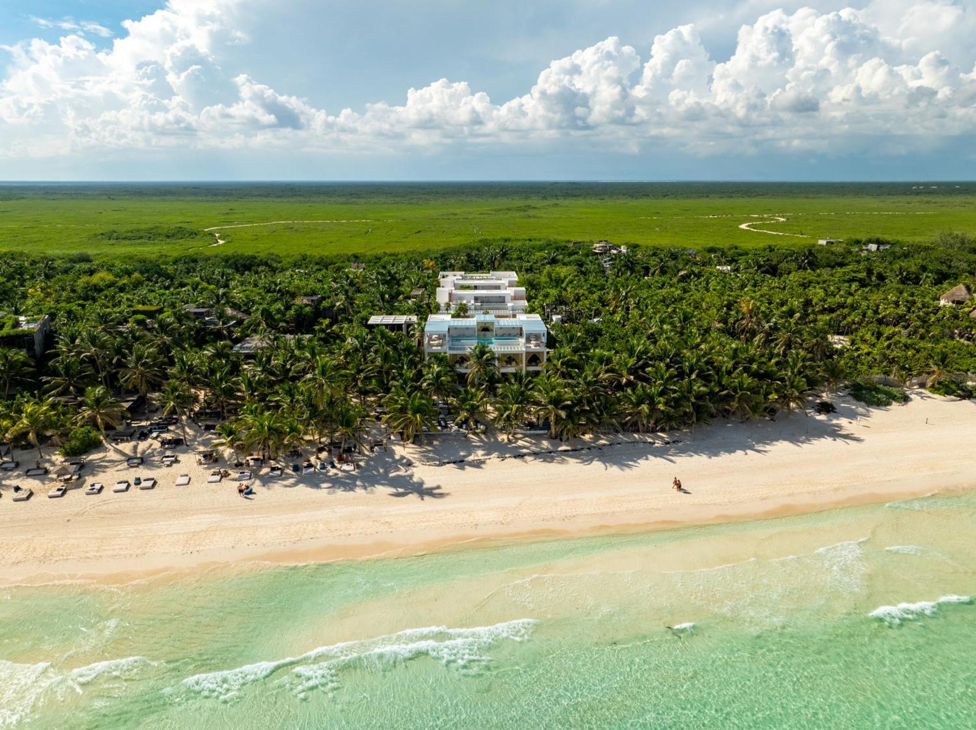 Sana Tulum Beachfront Boutique Hotel Eksteriør bilde
