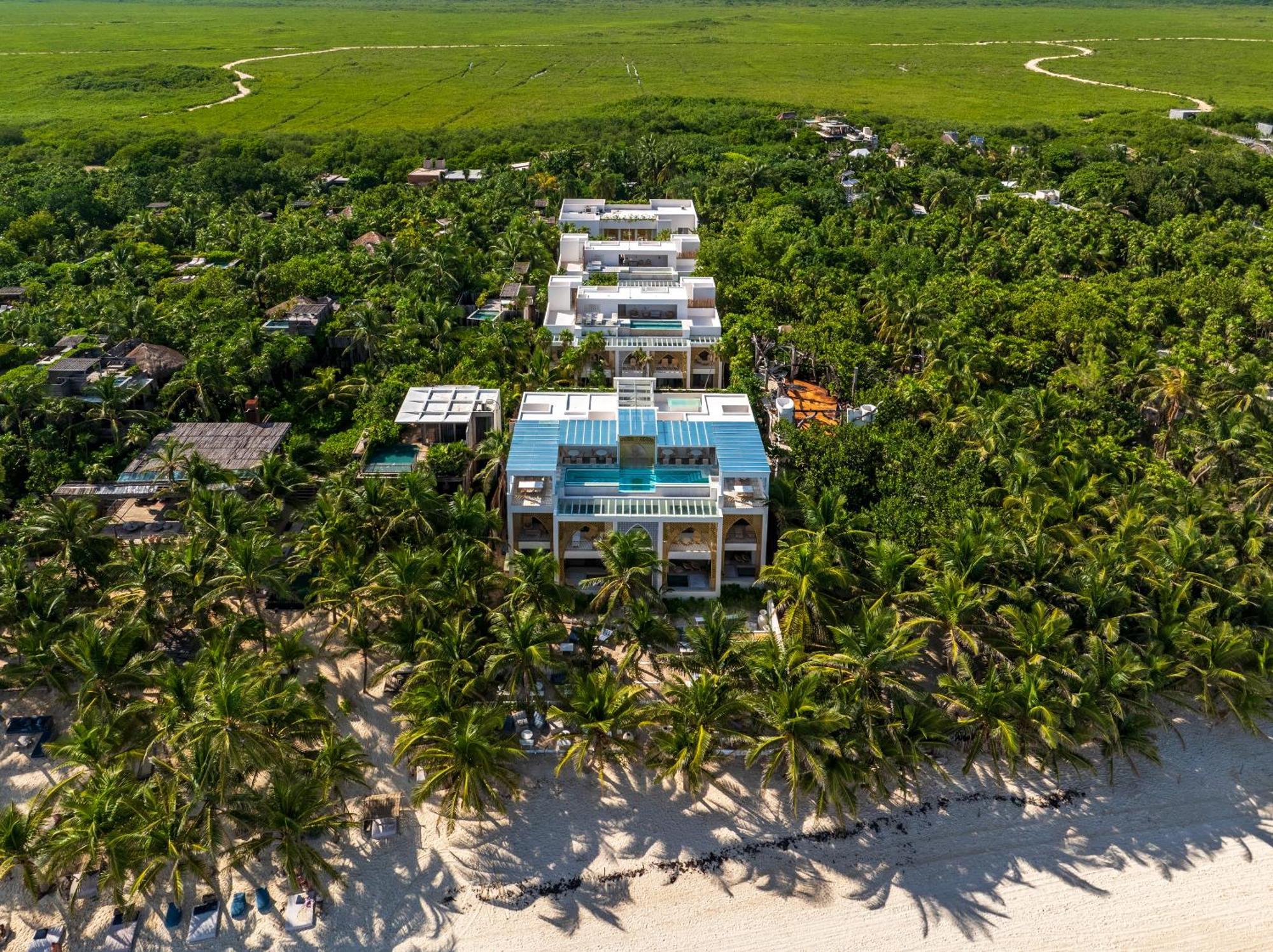 Sana Tulum Beachfront Boutique Hotel Eksteriør bilde